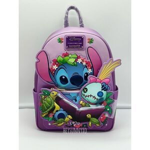Loungefly Disney Lilo & Stitch Turtles Mini Backpack